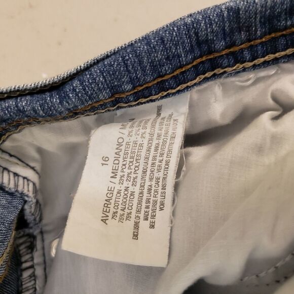 Gloria Vanderbilt Women's Straight Leg Jeans Size: 16 Pre-owned - Picture 2 of 7